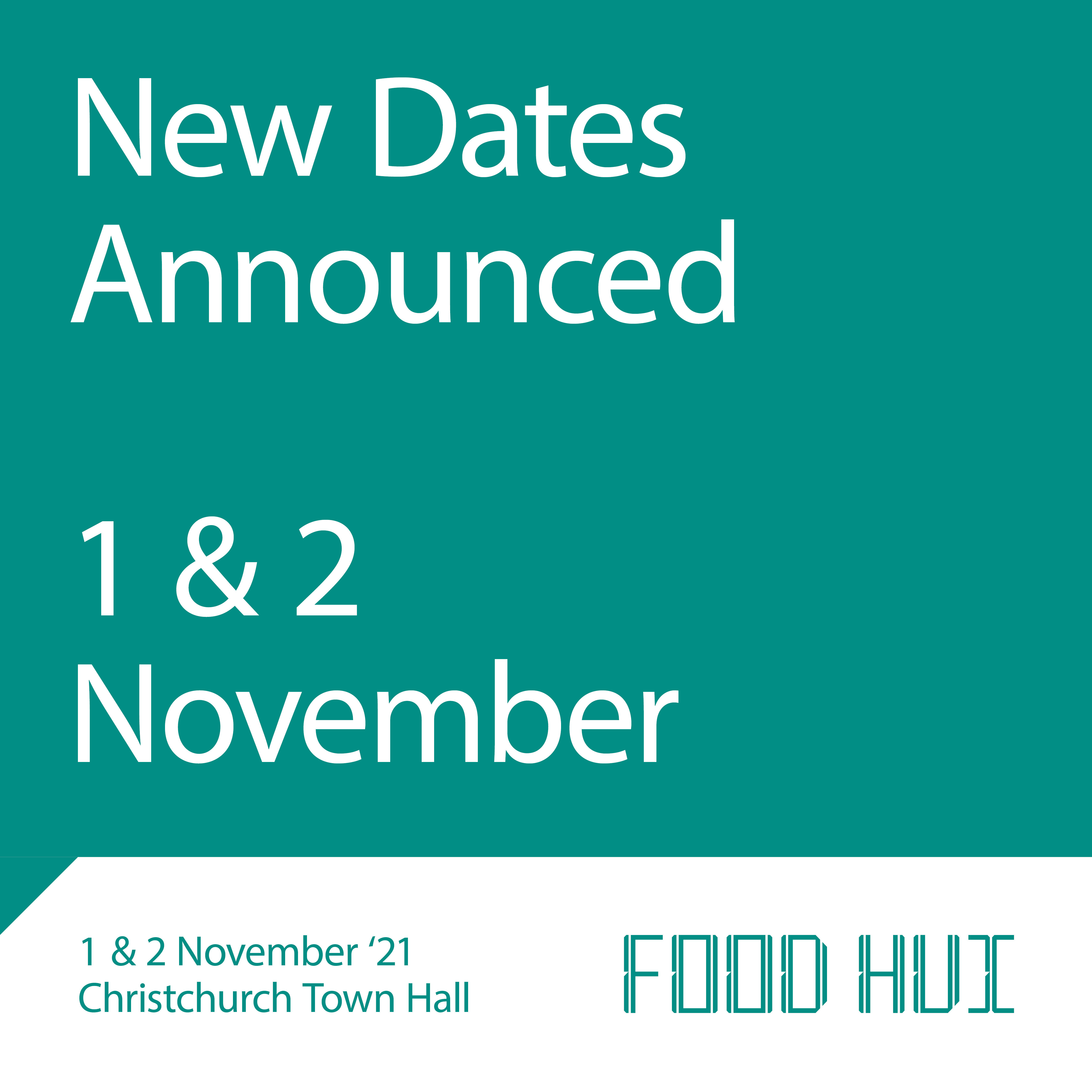 New Food Hui 2021 Dates