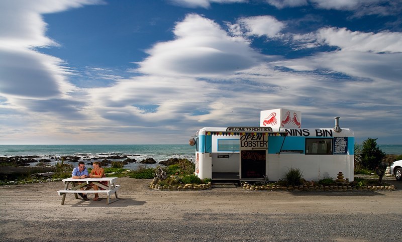 Kaikōura seafood vendor Nins Bin makes a comeback